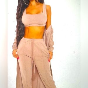 3 piece Fashion Nova jogger set
